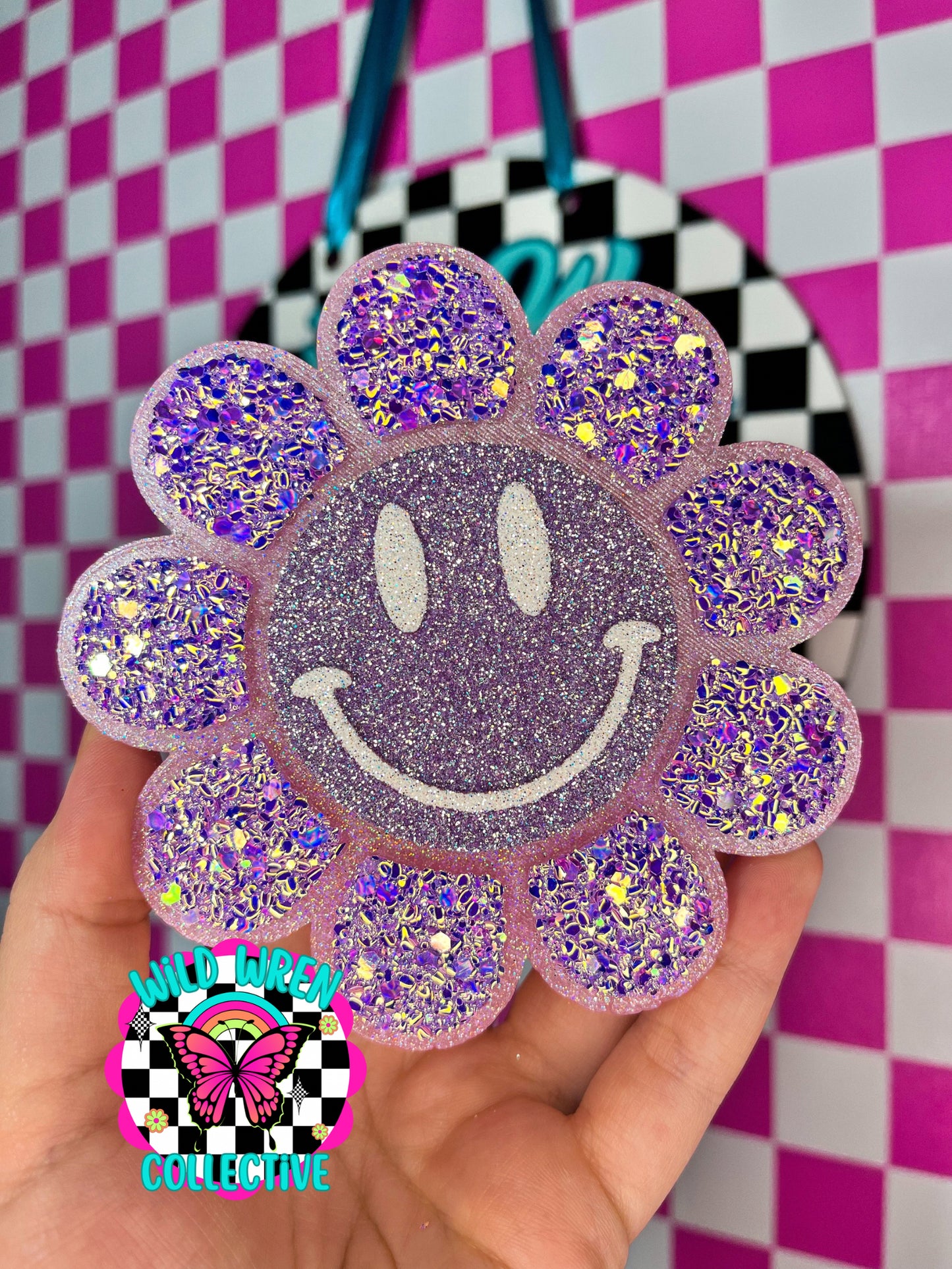 Happy hour - Flower smiley