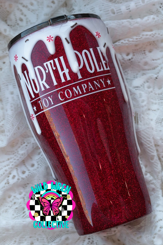 RTS- 30oz North Pole tumbler