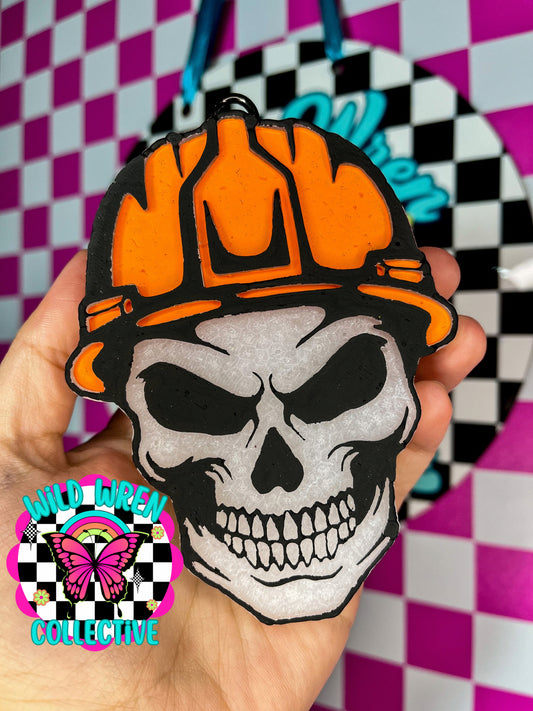 Midnight ice - Blue collar skull