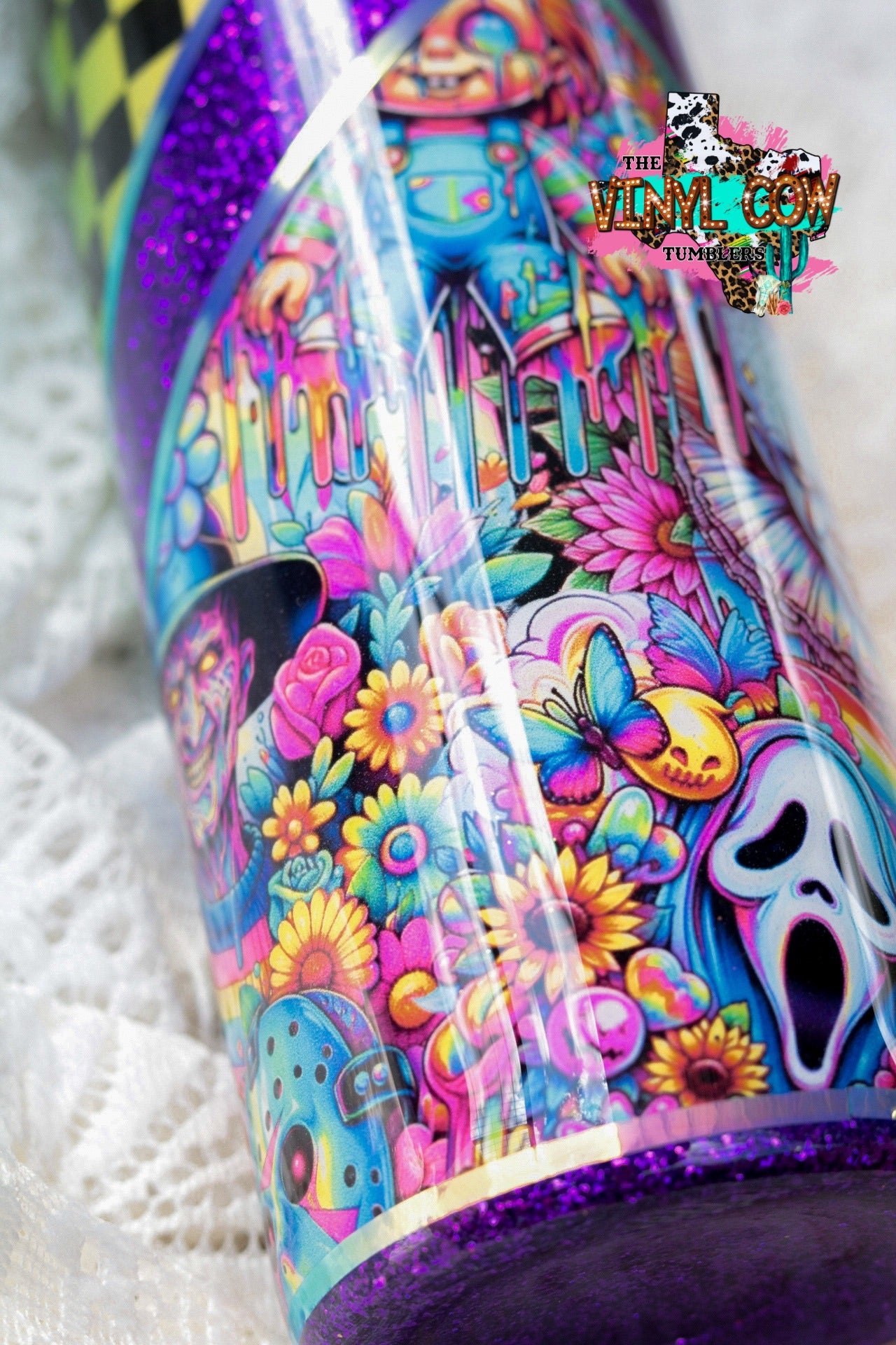 RTS- Neon horror 20oz tumbler